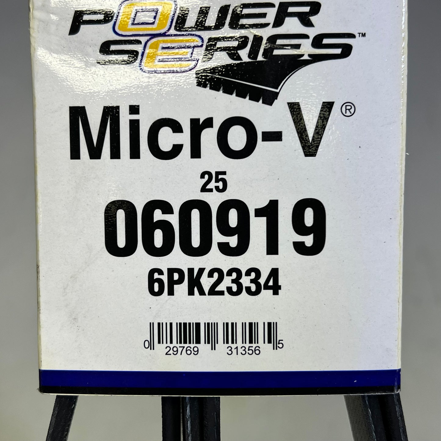 NAPA Power Series Automotive V-Ribbed Belt K06 13/16" X 92 3/8" Black 25060919