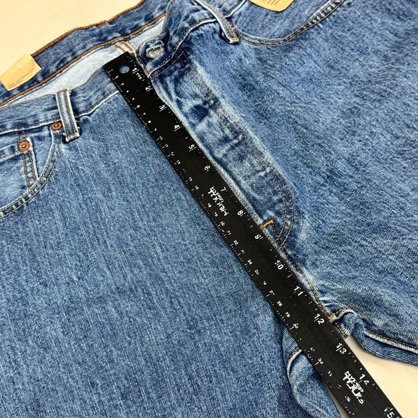 LEVIS 501 Orignial Fit Jeans Men's Sz 38 X 30 Medium Stonewash S112602 RPMX