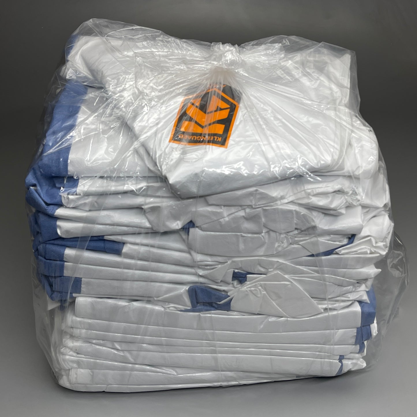 KLEENGUARD 26PK! Protective Clothing A40 Coveralls Sz 2XL Breathable Back White/Blue 37164