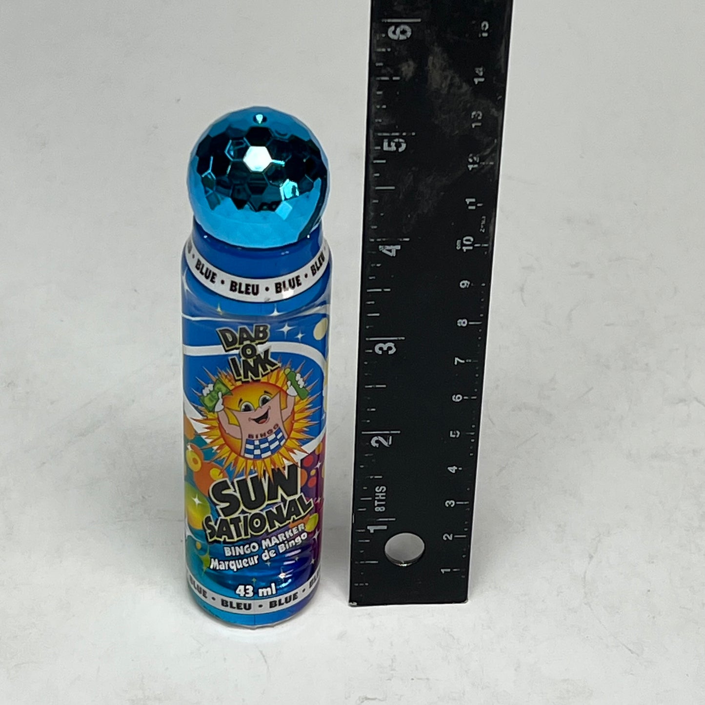 DAB O INK (12 PACK) Sunsational Bingo Marker Bright Ink  43ml/1.4 oz  Blue C26