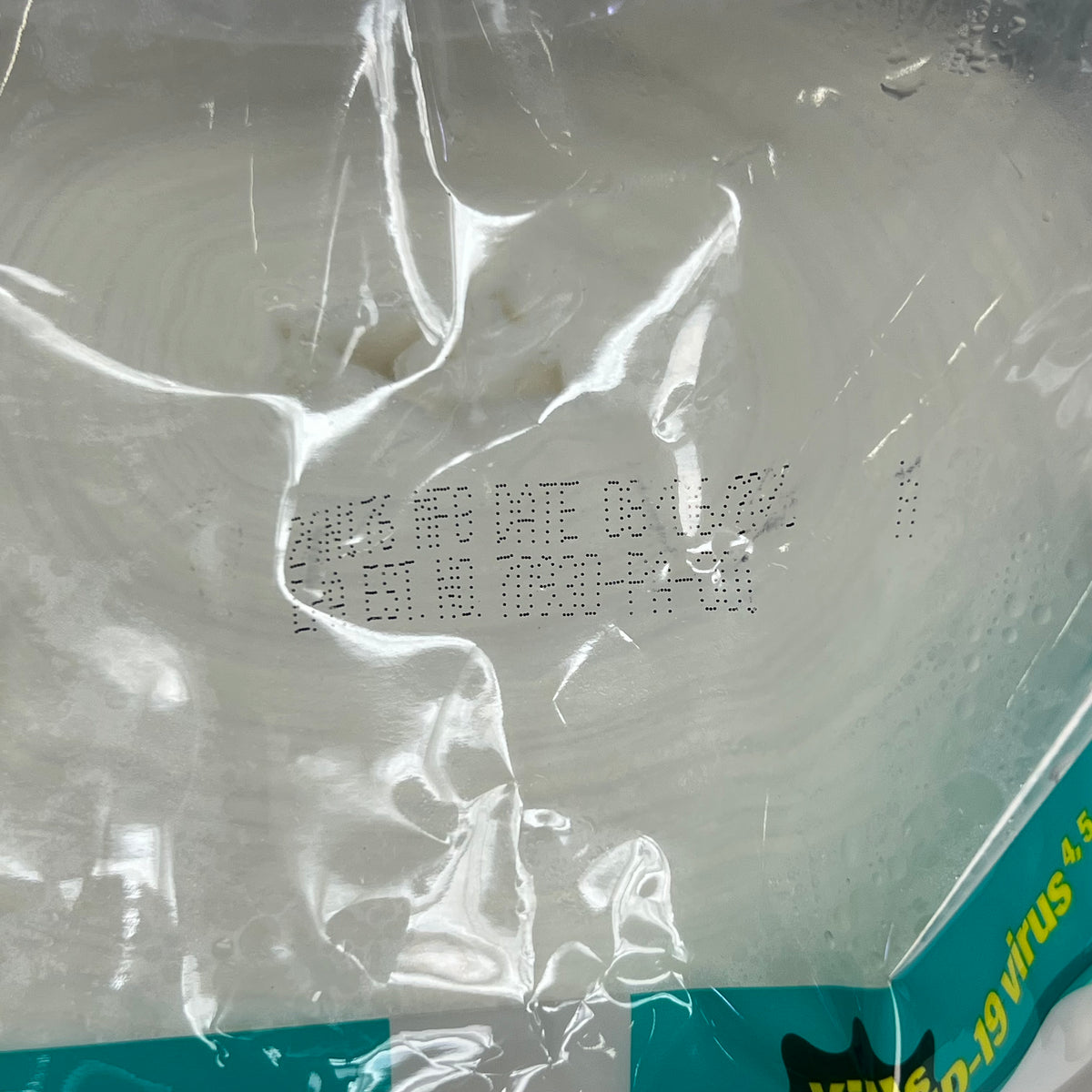 CARLISLE (4 PACK - 3200 Total) Disinfecting Surface Wipes Refill Bag Sz 8" x 6" White 37301