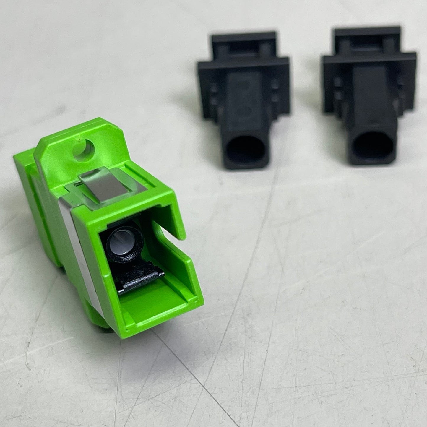 CORNING (6 PACK) Fiber Optic Adapters Full-Flange Mount Ceramic Sleeve ADPSC00CCGFLCLS