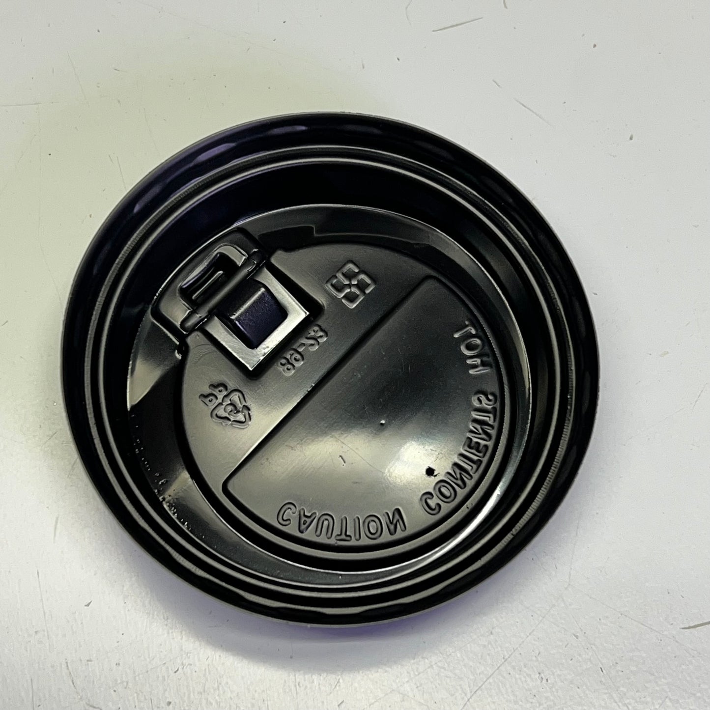 ZA@ SURGE SUPPLY CO (1,000 PACK) Hot Cup Lid 16oz, 20oz & 24oz Black HCLID