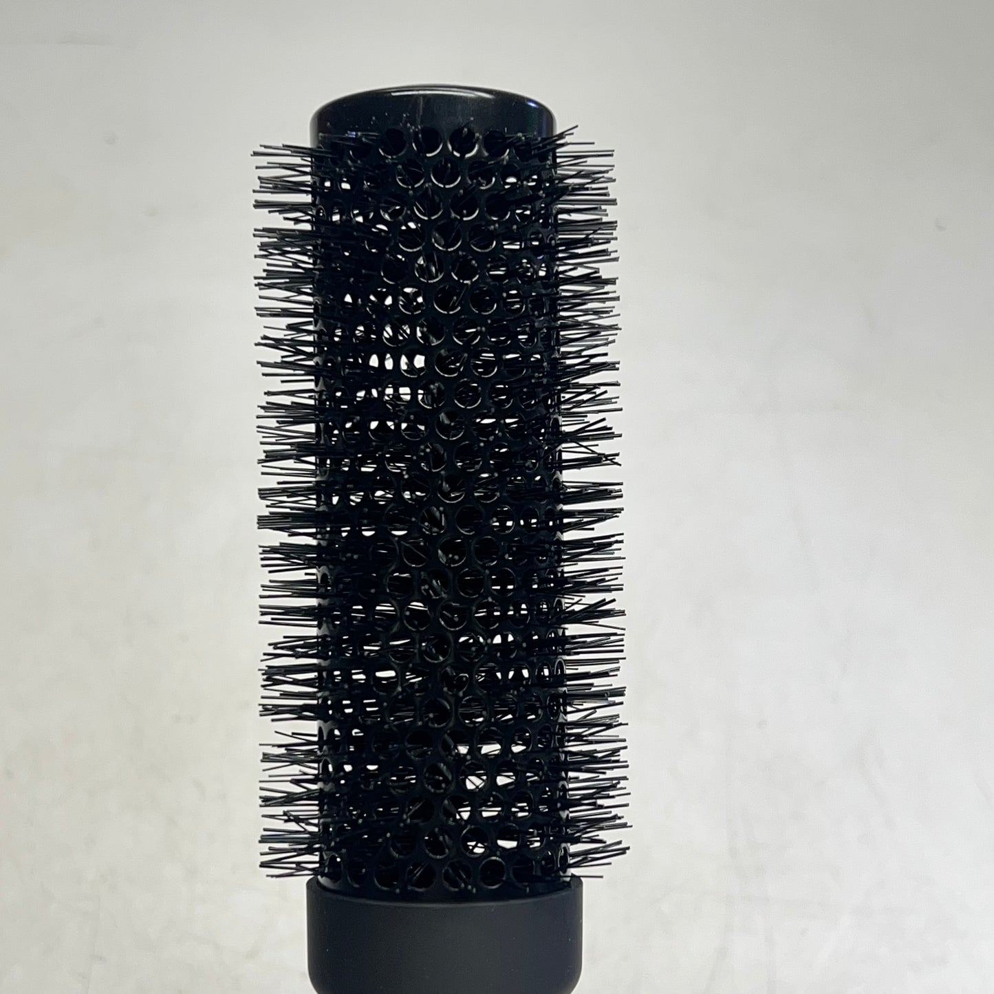 ERGO Ionic Ceramic Round Hair Brush Tourmaline Crystal Complex 1 3/4" Black ER43