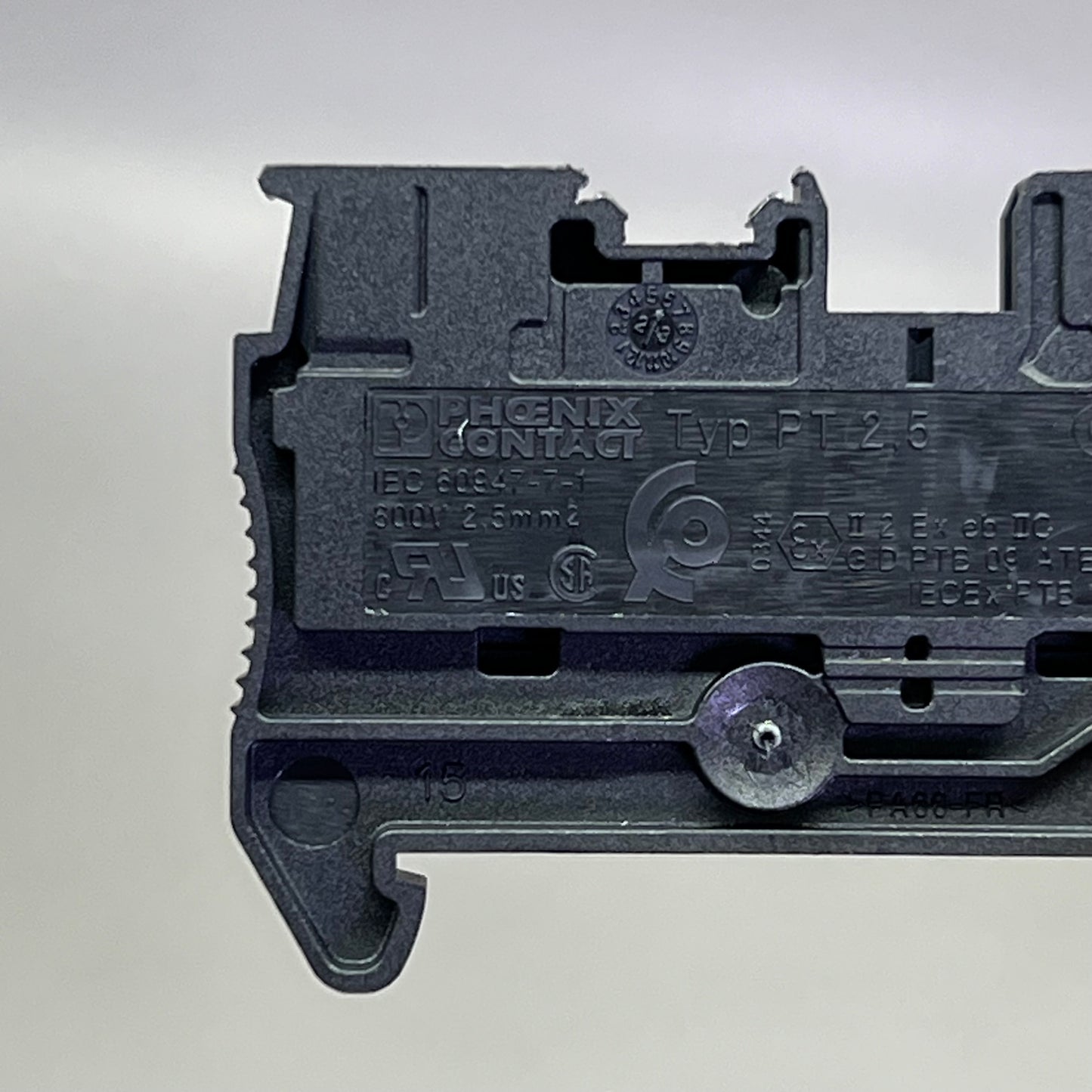 PHOENIX CONTACT (50 PACK) Feed Through Terminal Block 800V 24A 12-26 AWG 3212330