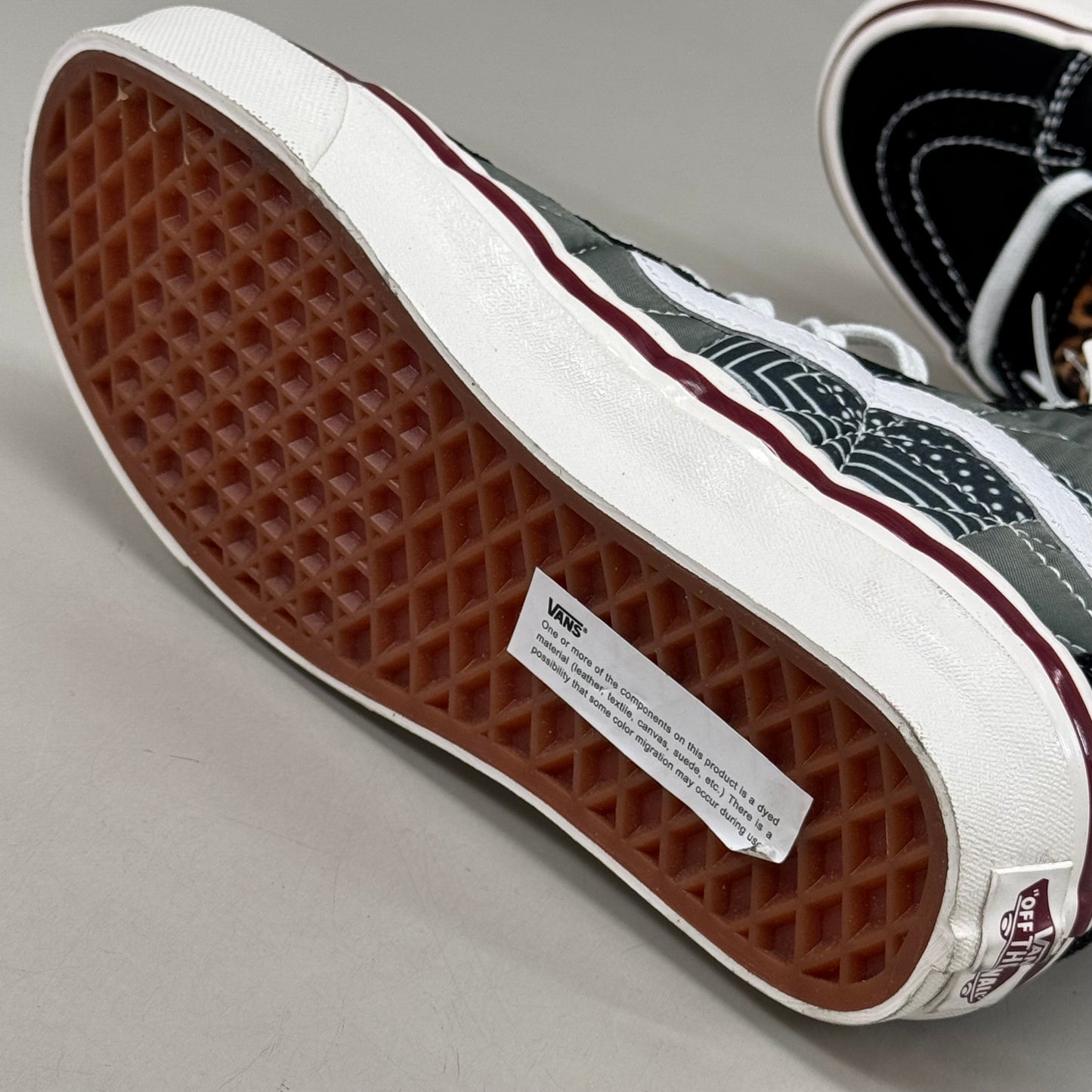 VANS Sk8-Hi 38 DX PW Sneaker Womens Sz 5.5 Mens Sz 4.0 Anaheim Factory Quilted