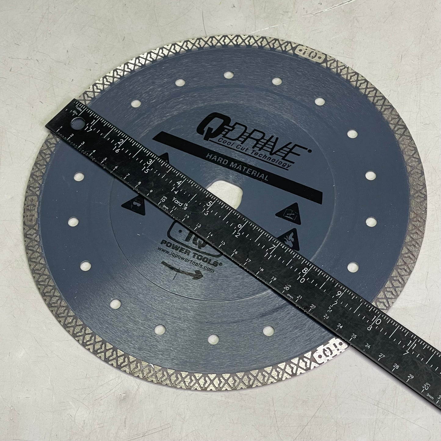 IQ POWER TOOLS Q-Drive Arbor Hard Material Blade For IQTS244 10" T10-060P-QD-HM