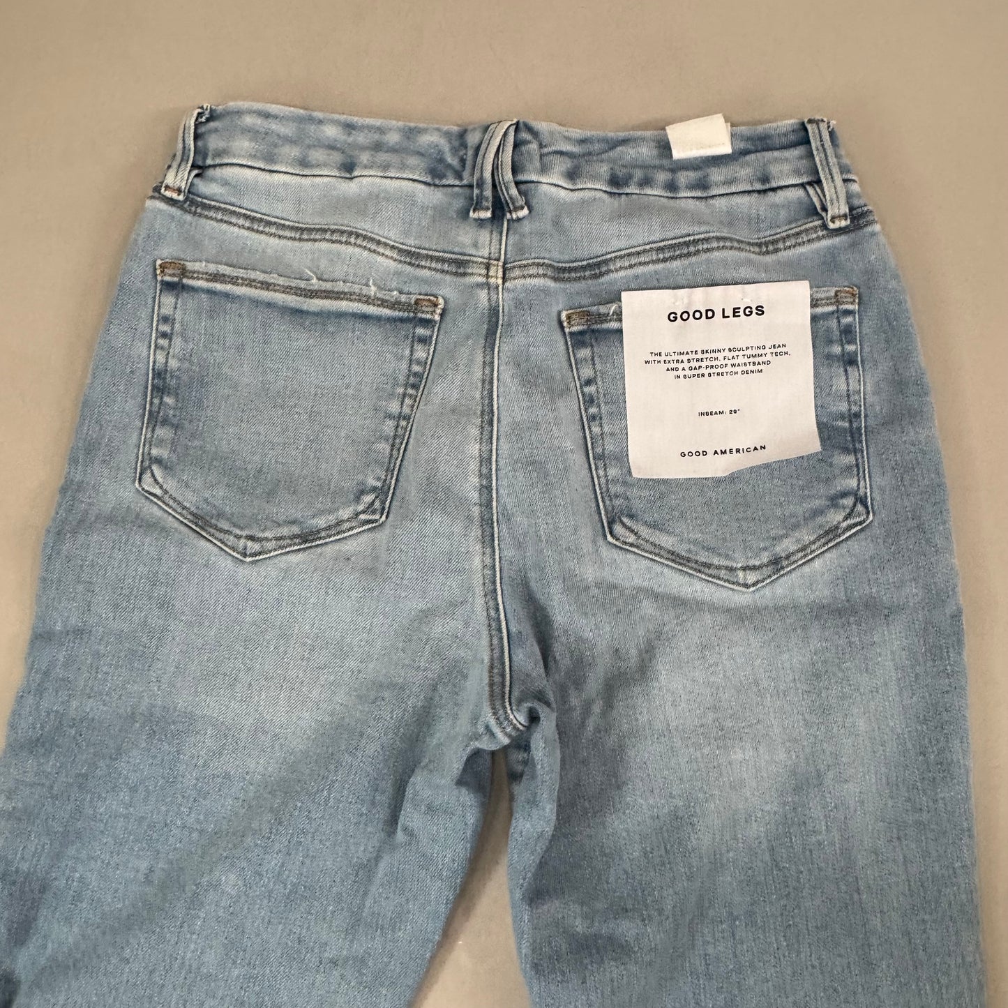 GOOD AMERICAN Good Legs Extra Stretch Jeans Women's Sz 10 GLCH960T INDIGO506