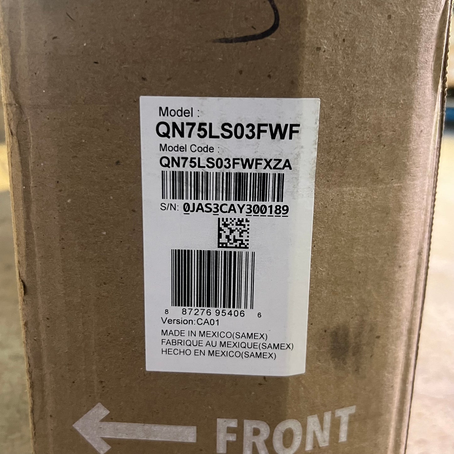 SAMSUNG 75" The Frame Pro 4K Neo QLED TV QN75LS03FWF (2025)