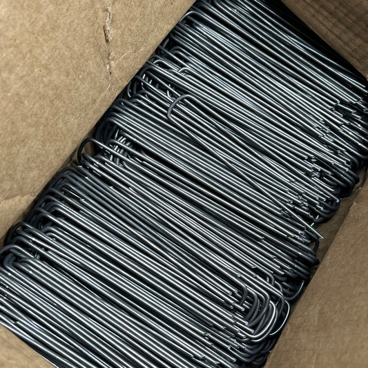 ZA@ DEWITT (500 PACK) Anchoring Bulk Pins Allot Steel Weedbar Anch Pin Silver APB5