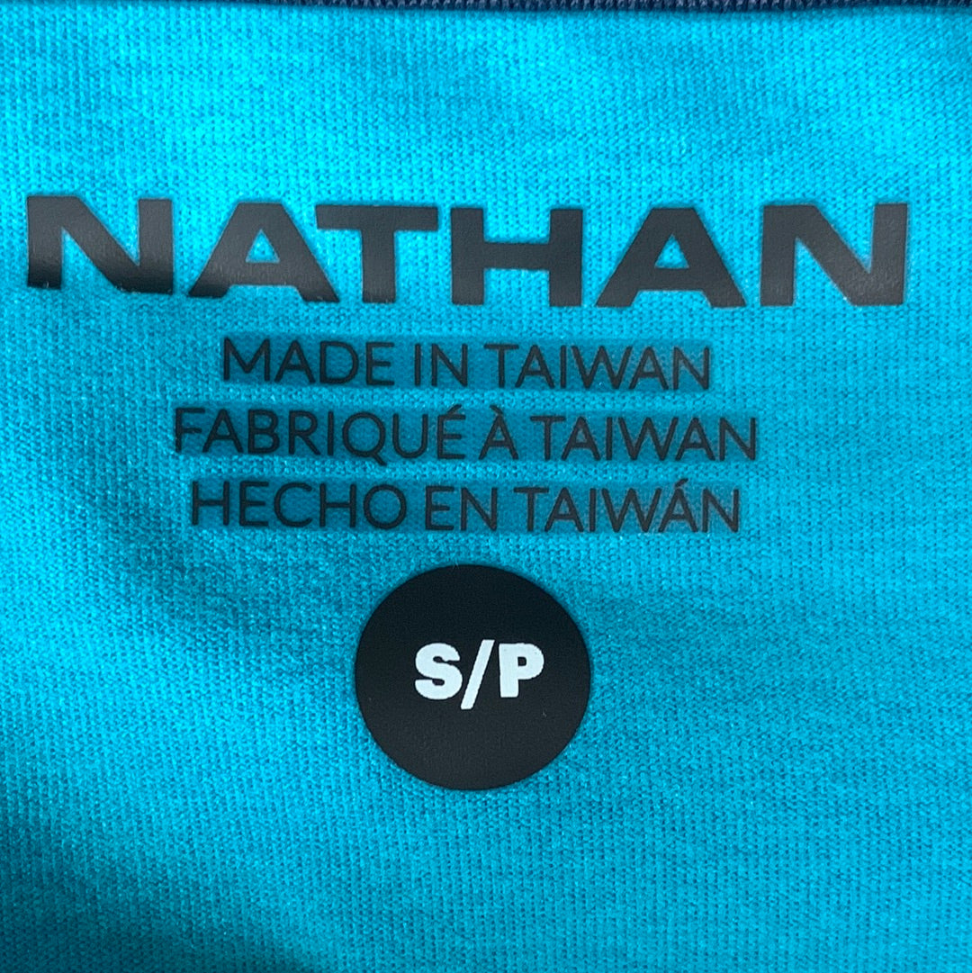 NATHAN 365 Hooded Long Sleeve Shirt Women's Sz S Peacock Blue NS50080-60139-S  (New)
