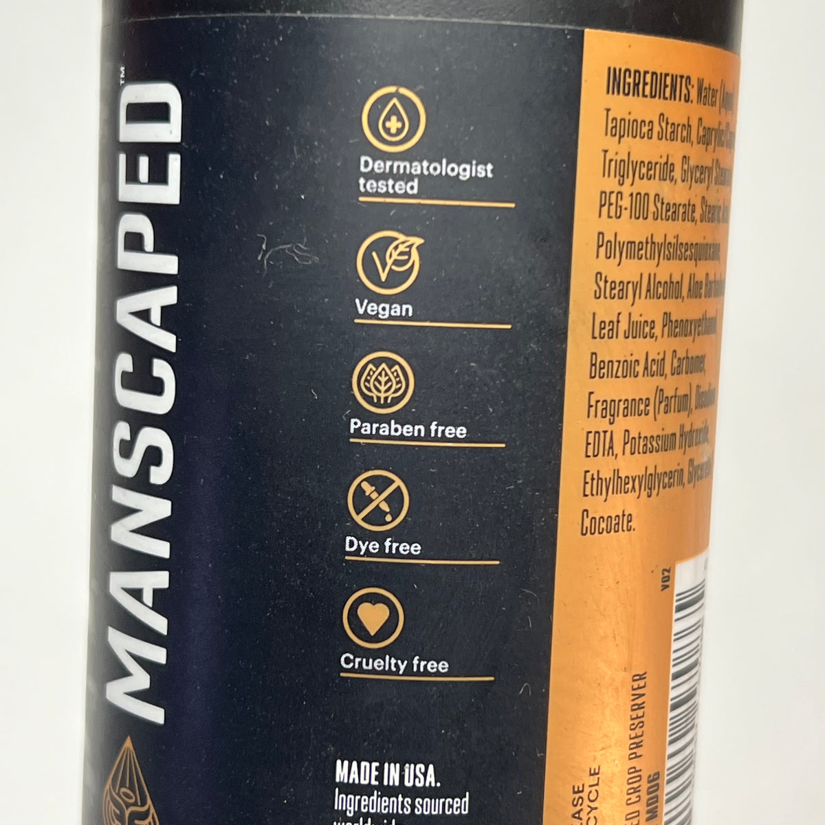 MANSCAPED (3 PACK) Crop Preserver Ball Deodorant Soothing Aloe 6 Fl Oz