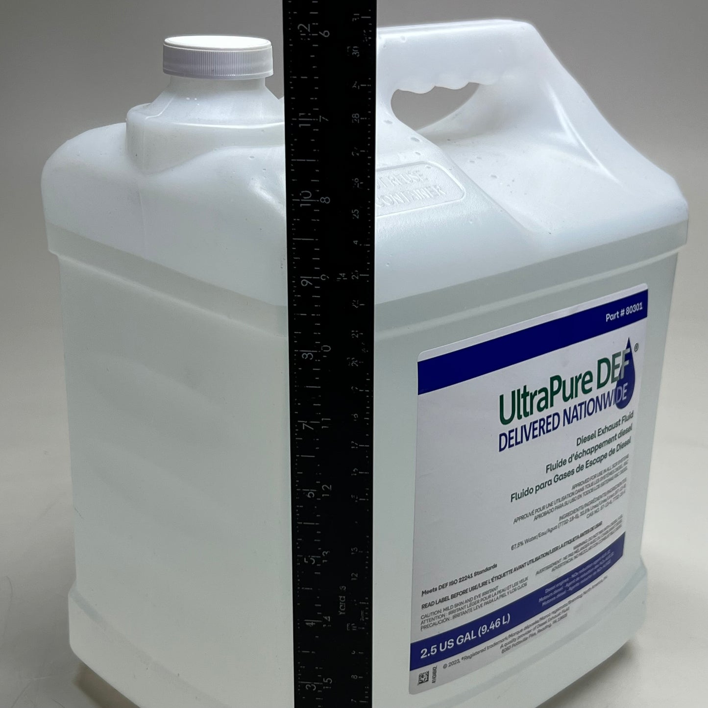 ZA@ ULTRAPUREDEF Diesel Exhaust Fluid 2-2.5Gal 80301 (New) Z