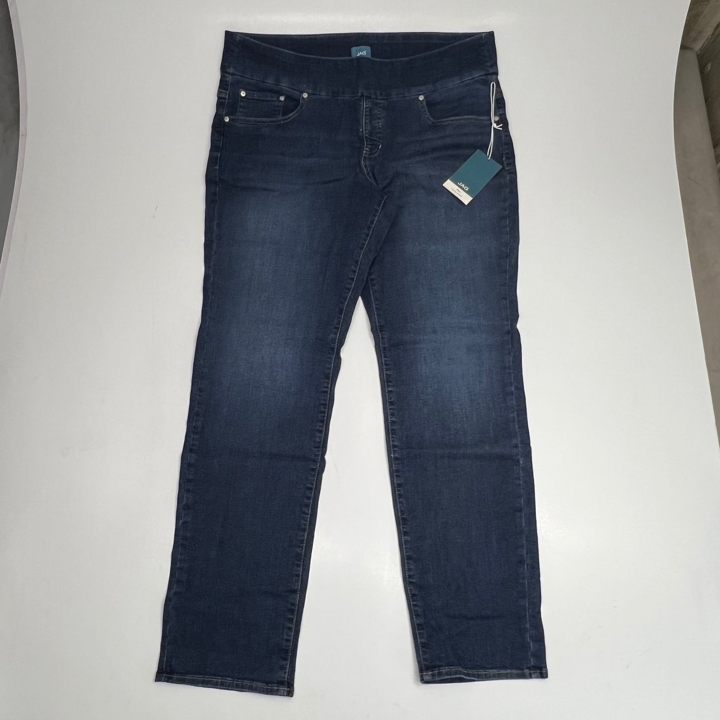 JAG Peri Mid Rise Straight Leg Jean Women's Sz 18/33  Dark Wash JE2115AU315