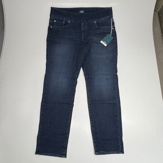 JAG Peri Mid Rise Straight Leg Jean Women's Sz 18/33  Dark Wash JE2115AU315