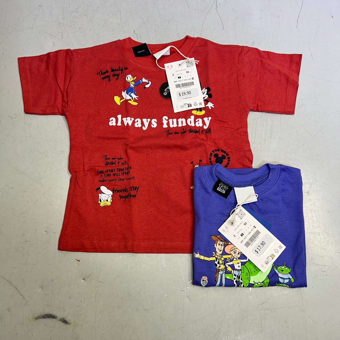 ZA@ ZARA Lot Of Assorted Children's Clothing Tops, Pants & Jacket Girl's Sz 1/1.5/2