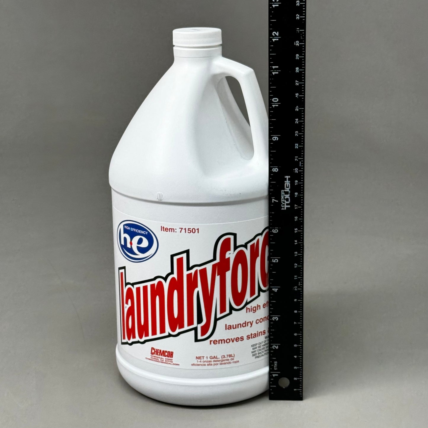CHEMCOR (4 PACK, 4 GALLONS) Laundryforce Commercial HE Liquid Detergent 71501