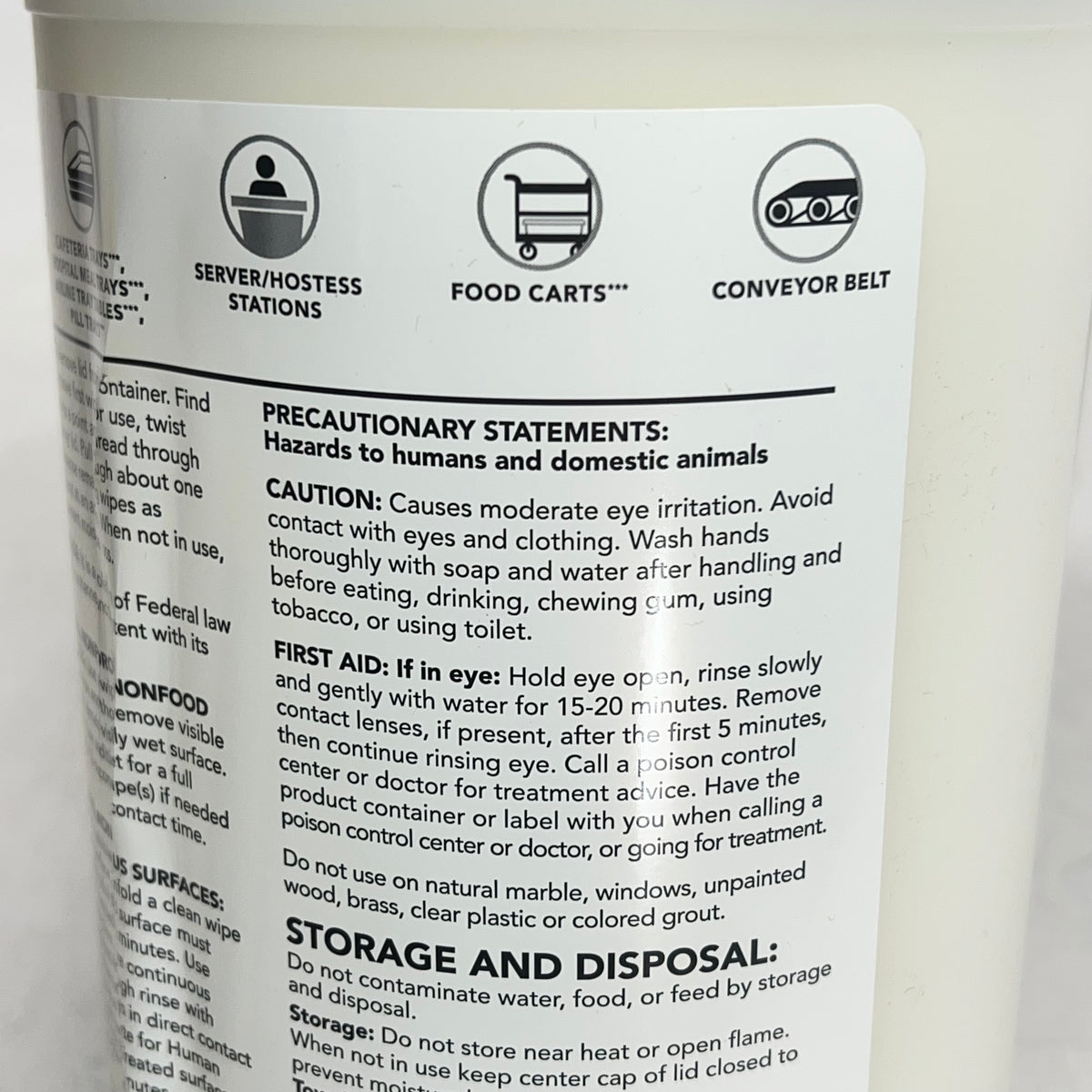 SANI PROFESSIONAL (6 PACK, 200 EACH) Disinfecting Multi-surface Wipes BB 12/27