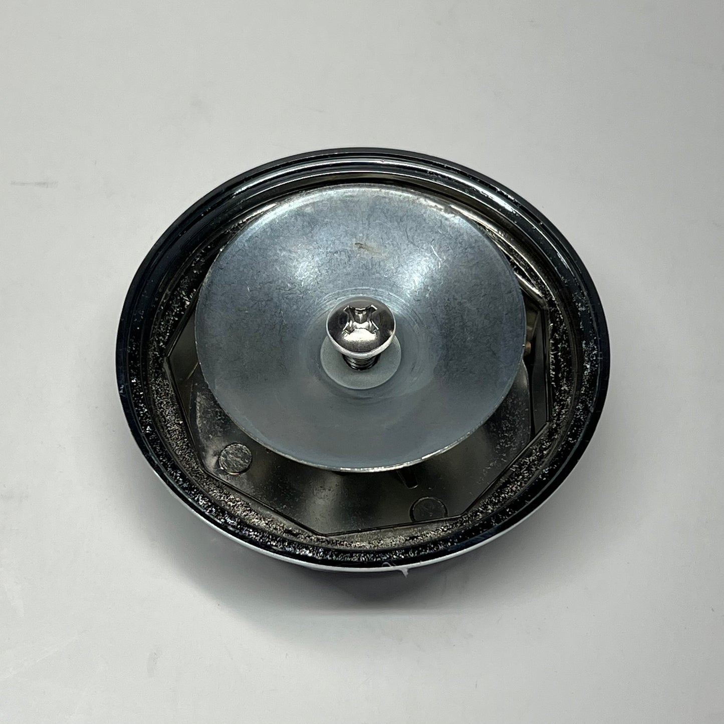 CRAGAR Universal Fit Aluminum Wheel Cap  For 16"-3.5" Dia Chrome/Blue A-6026115