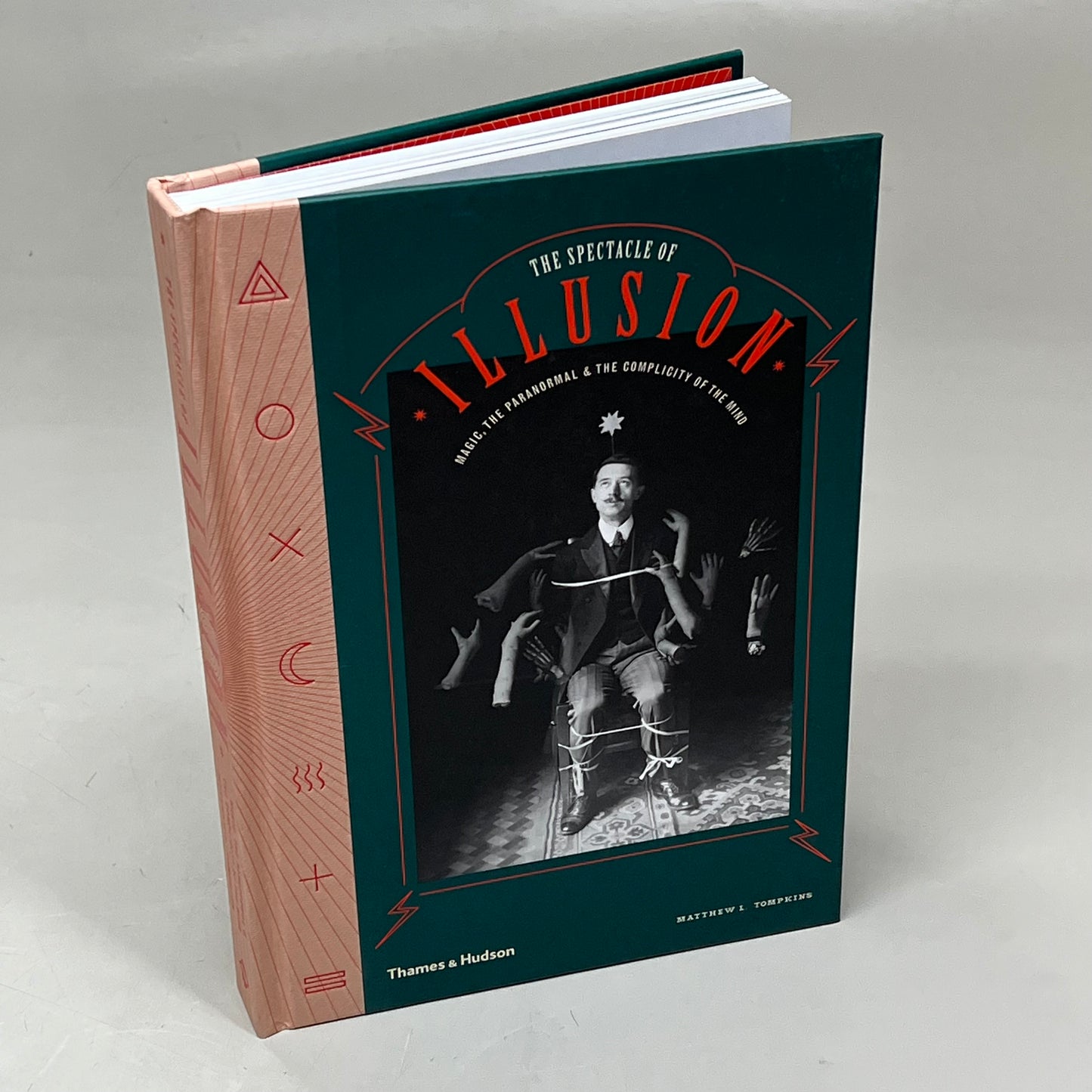 SPECTACLE OF ILLUSION Magic & Paranormal Hardback Book By Tomkins Matthew