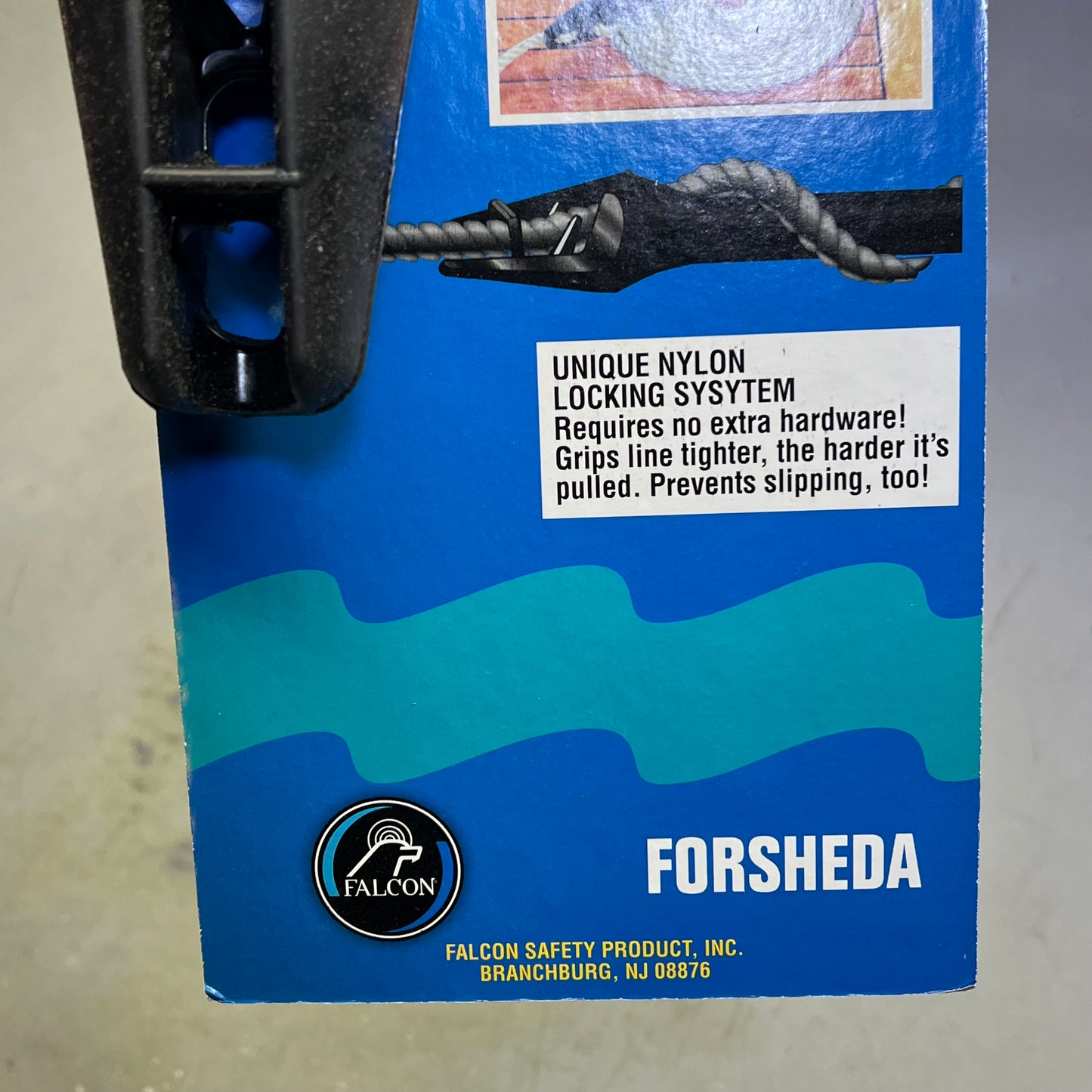 FALCON EPDM Rubber Line Master Mooring Snubber 5/8" Black LLM2-4310