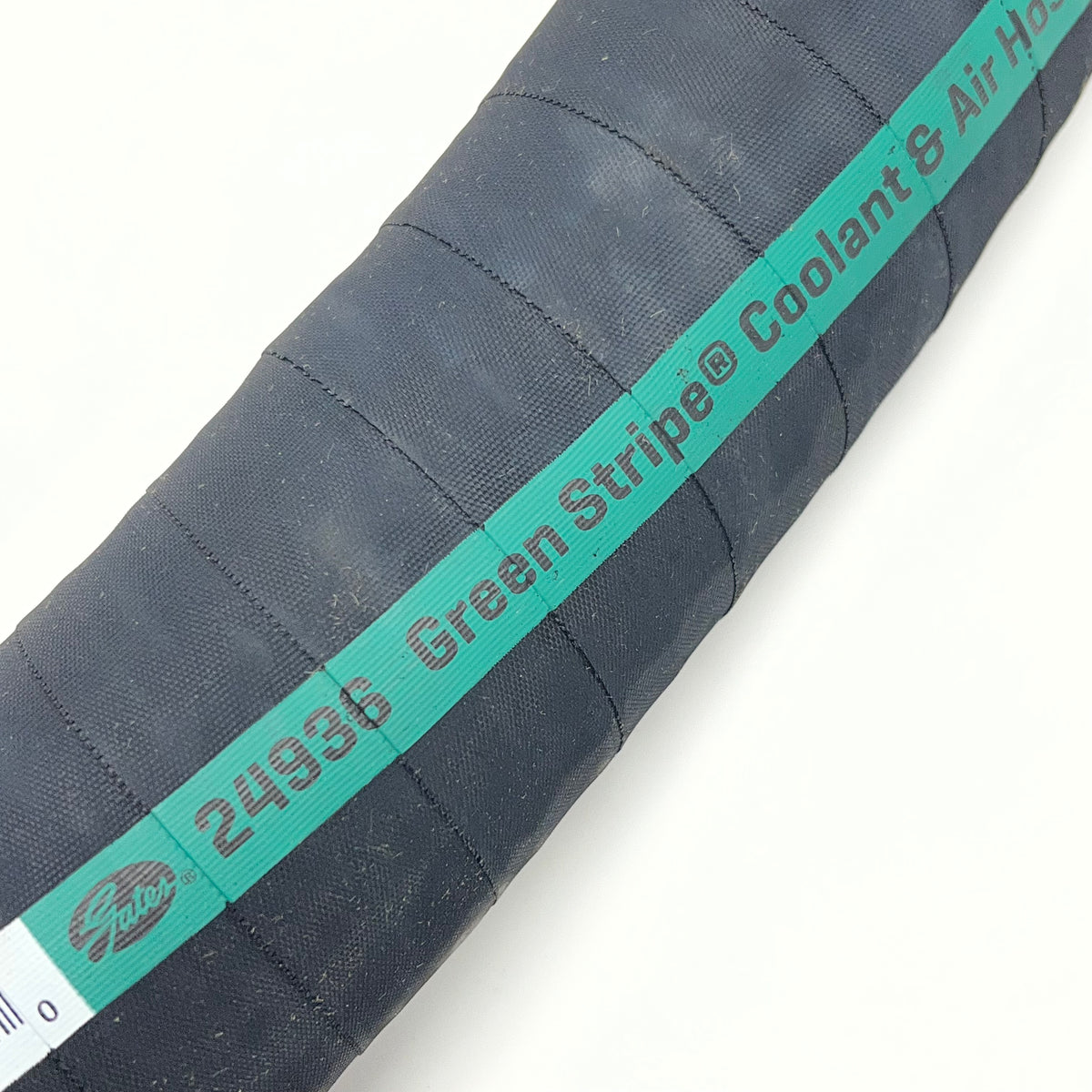 GATES Green Stripe Coolant Hose For Fwd & White 2 1/4" X 5' Black/Green 24936