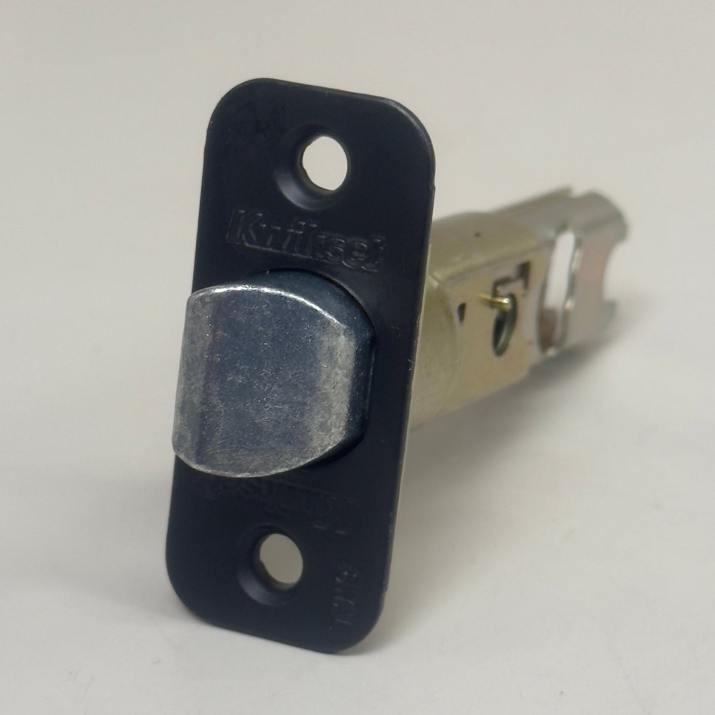 KWIKSET Halifax Passage Door Lever, Square Rose Matte Black 97200-871