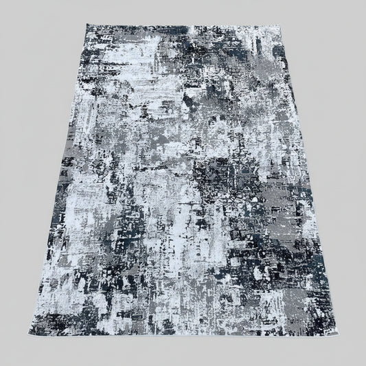 ZA@ THOMASVILLE Large Low Pile Area Rug See Images for Size Blue/White/Black