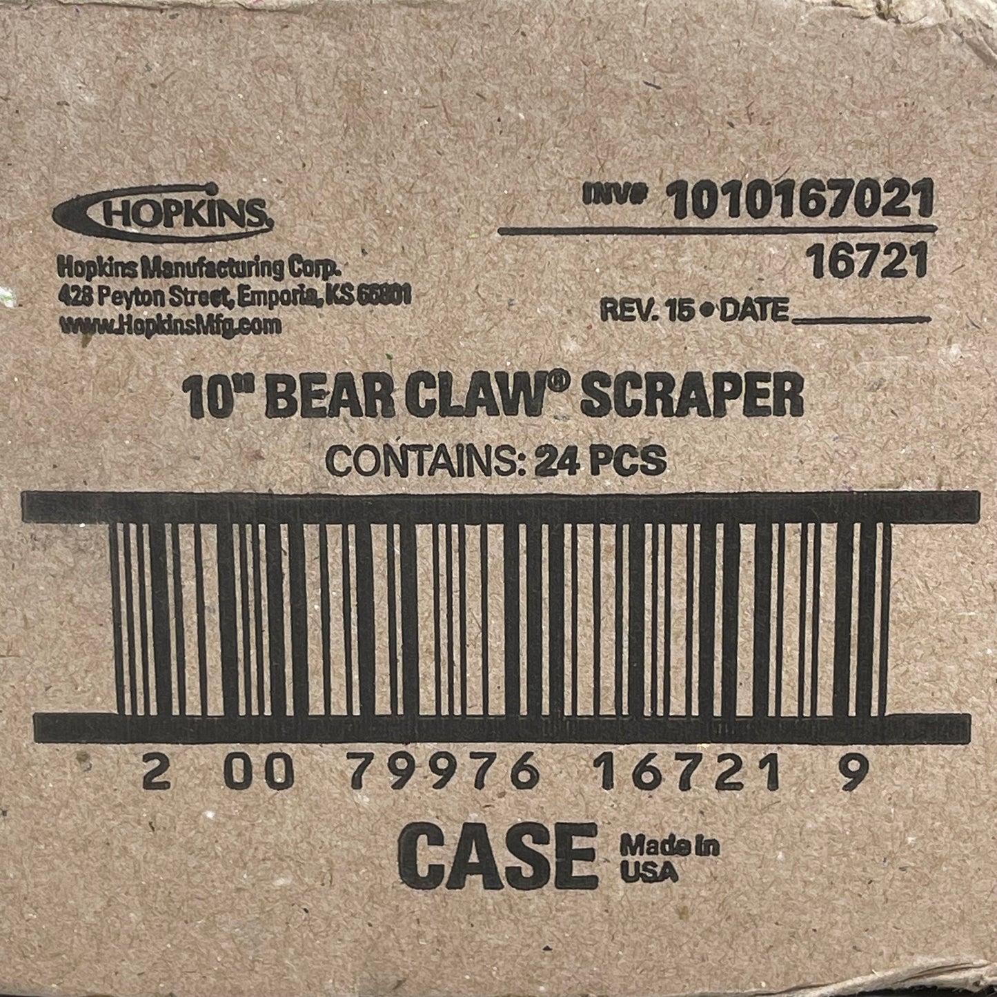 HOPKINS (2-PACK) SubZero Bear Claw Ice Scraper 10" 16721