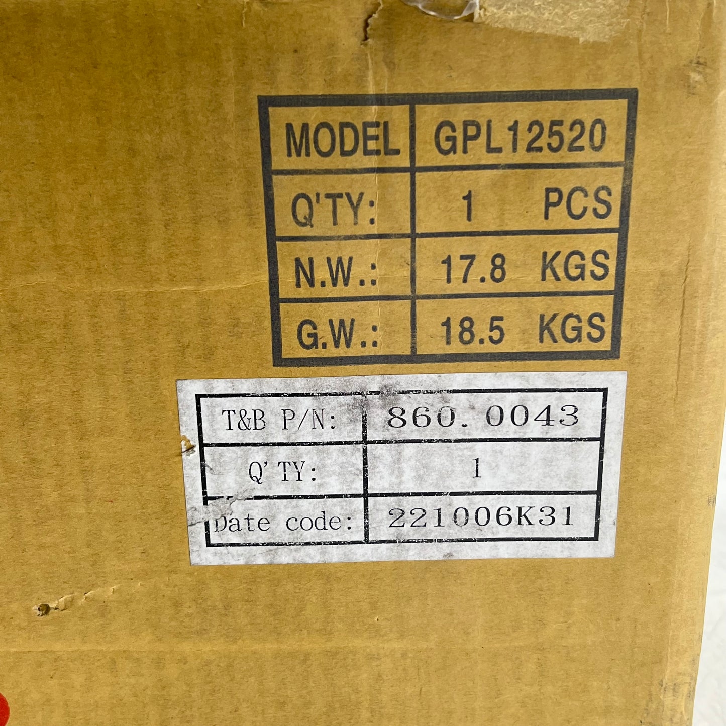 CSB Sealed Lead Acid Battery for Thomas & Betts Emiu-1000-4ld 12V 52Ah GPL 12520