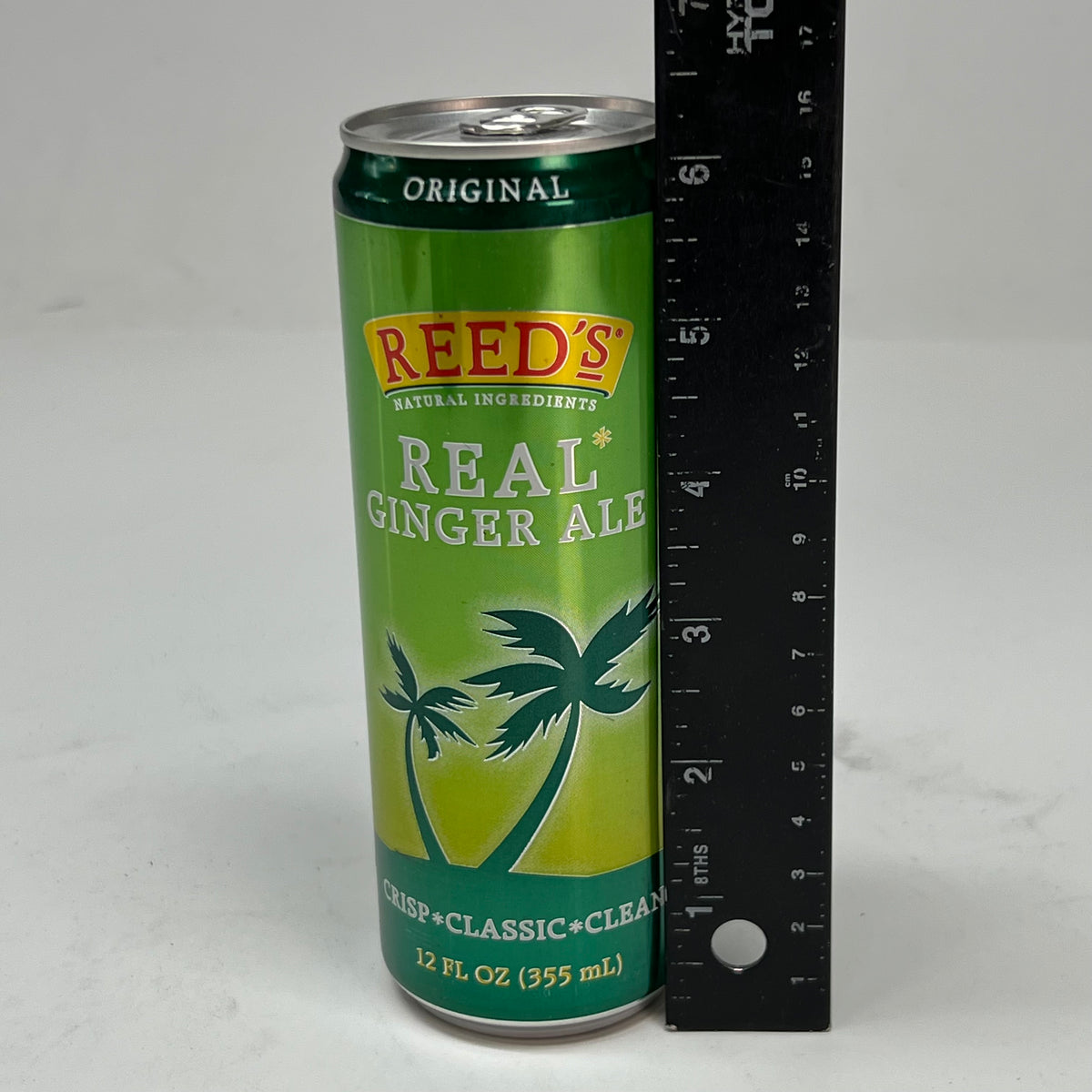 ZA@ REED'S (24 PACK) Real Ginger Ale 12 fl oz. Green BB 12/27