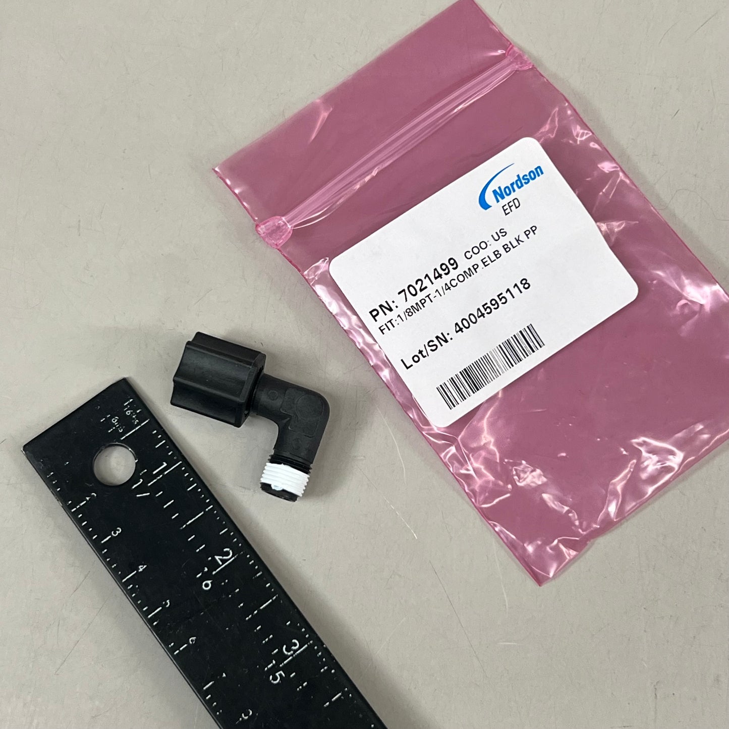 NORDSON 725A Piston Valves With SS Fluid Chamber Silver And Black 7021014