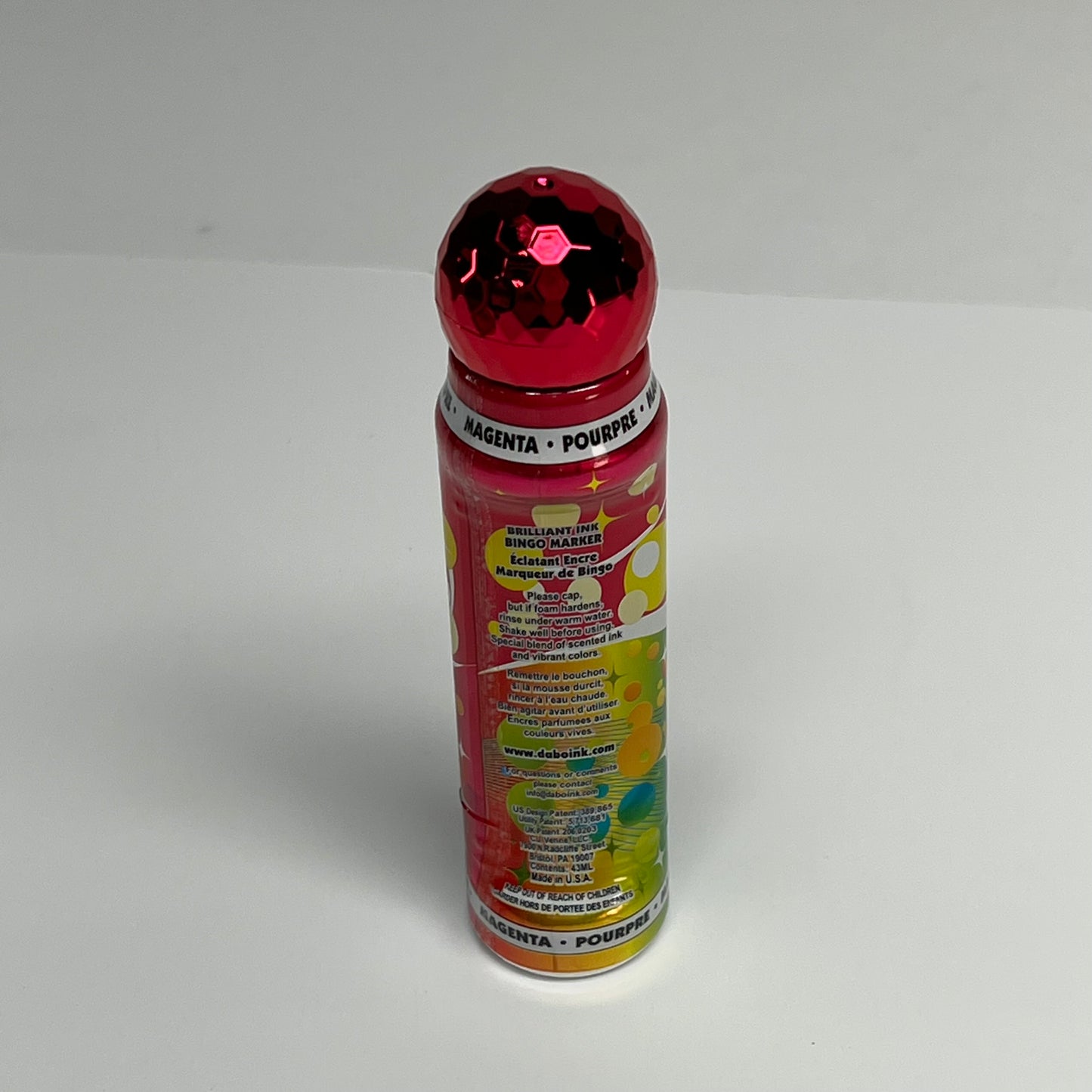 DAB O INK (12 PACK) Sunsational Bingo Marker Bright Ink 43ml/1.4 oz Magenta C26