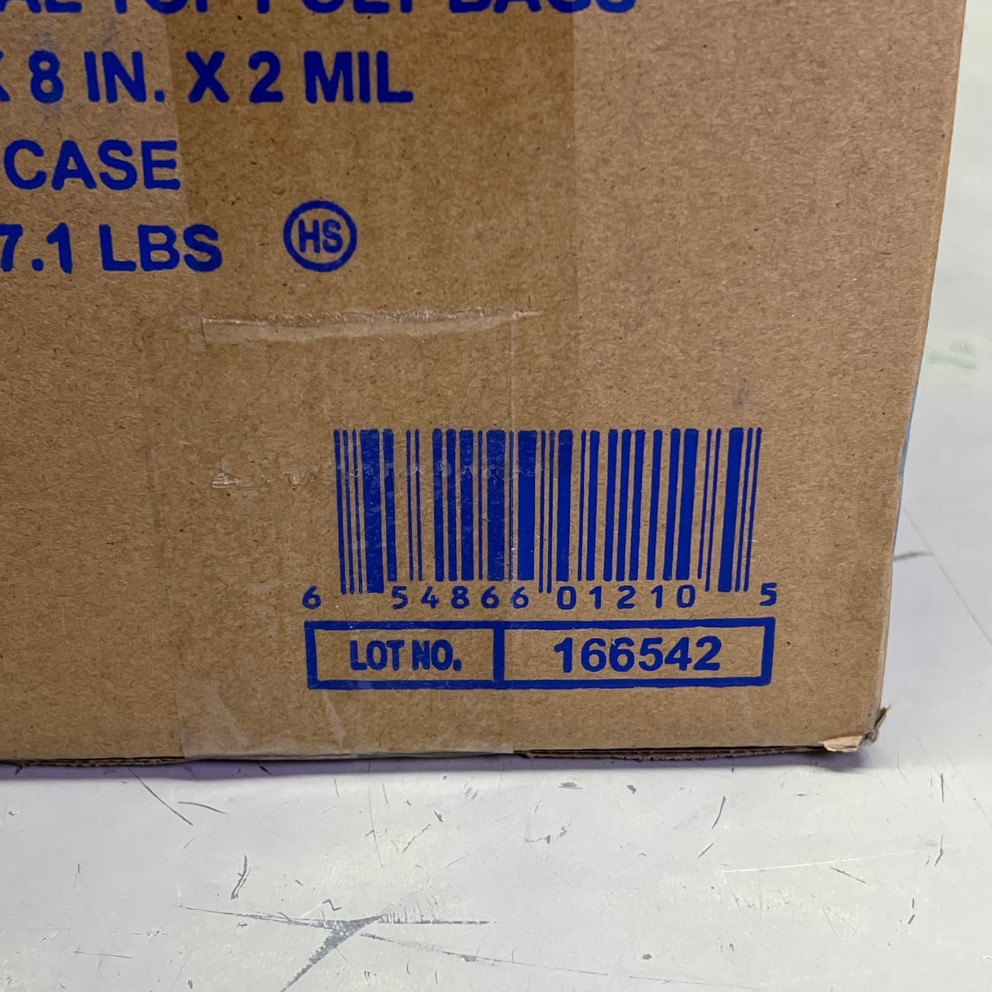 ELKAY PLASTICS (1000) LD Seal Top Poly Bags 5 in. x 8 in. F20508