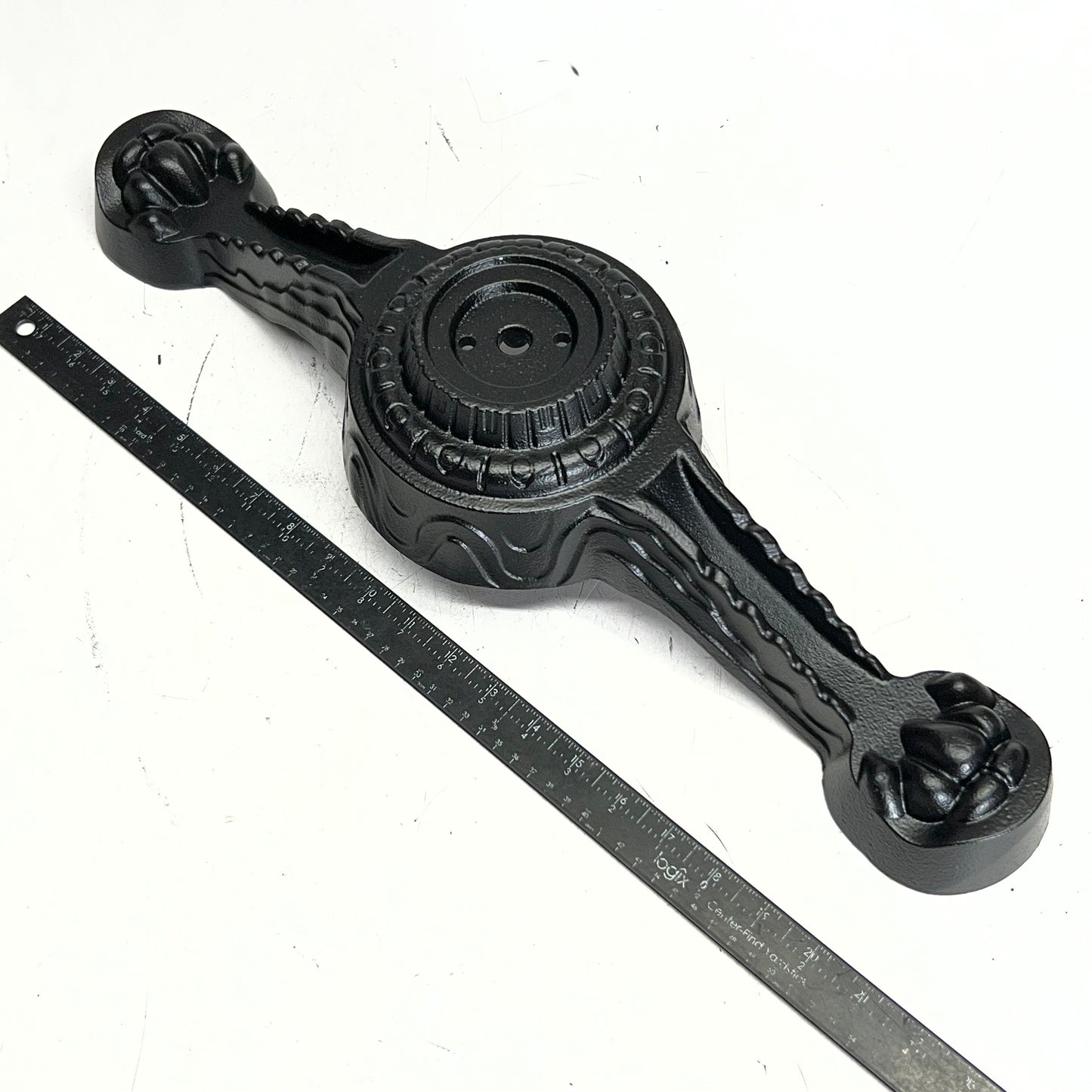 FLAT Auto Adjust PT23 Self-Leaving Table Bases Sz 21"L x 15.5"W, Black FBT2158A01 (New Other, Distressed Box)
