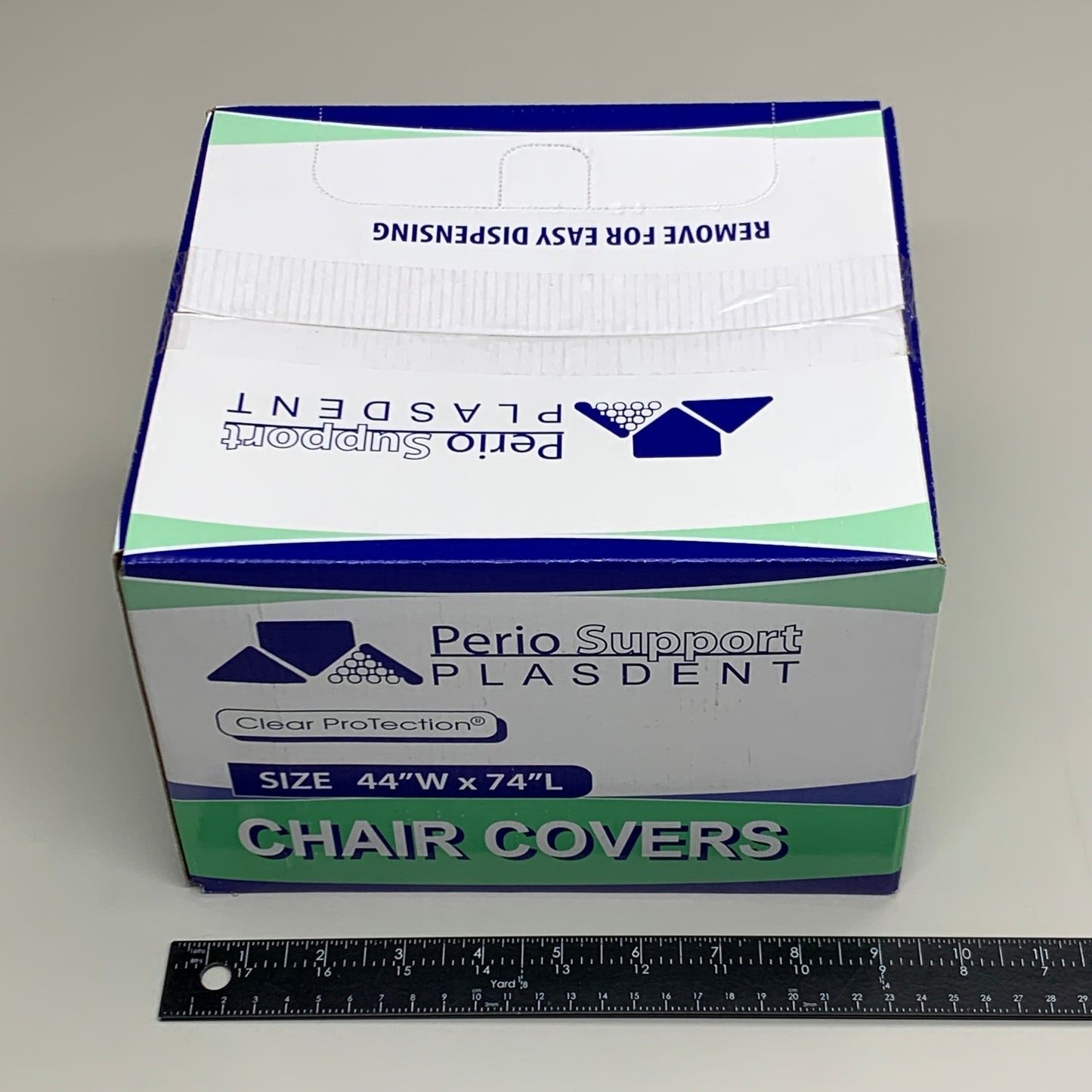 PERIO SUPPORT Plasdent X-Large Chair Covers 44"W X 74"L Box of 100