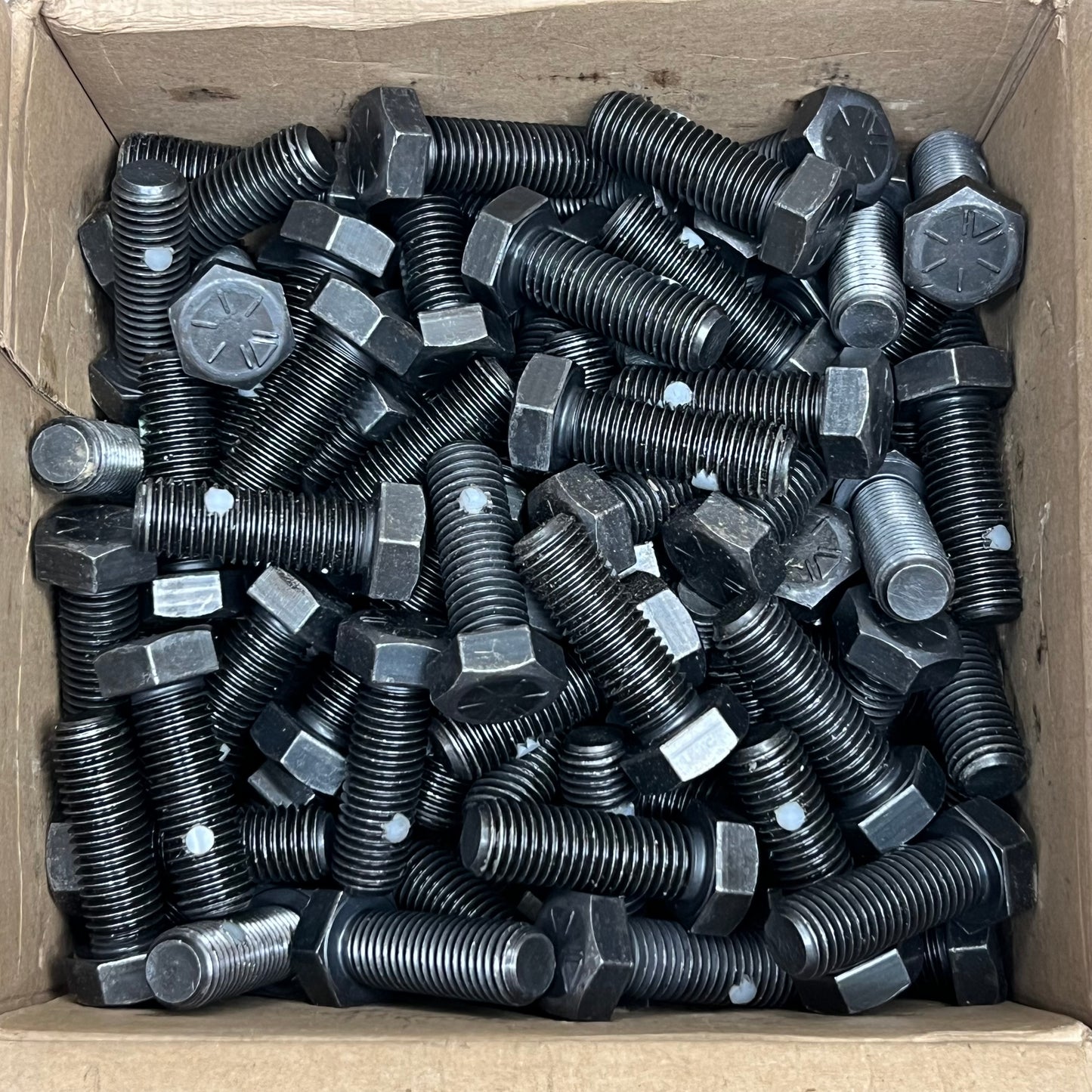 INFASCO (100 Pcs) Hex HD Cap Screws Sz 3/4-10 x 2 1/4, Black J429-8