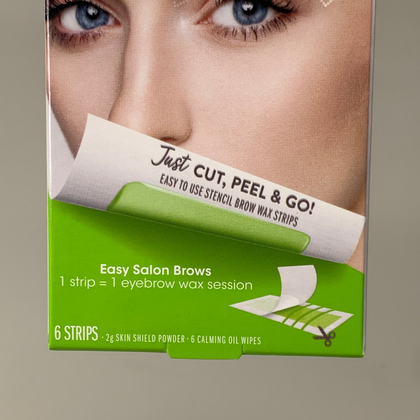 NADS 3 PK Eyebrow Wax Strips 6 Strips 6525EN06