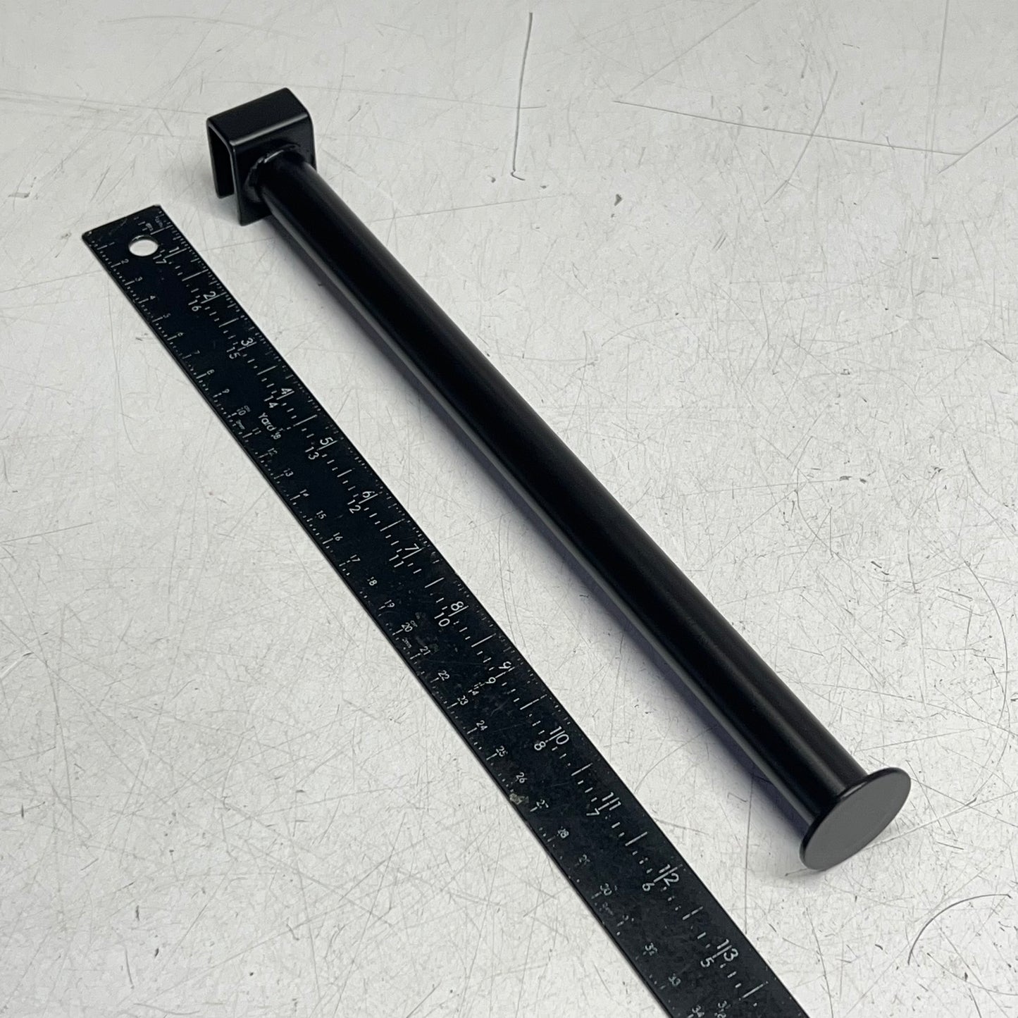 UDIZINE (2 PACK) Round Tubing Faceout Vertik 12" x 11 1/4" Dia Black VR114DB