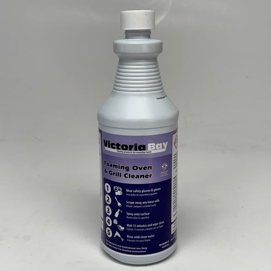 VICTORIA BAY (12 PACK) Heavy-Duty Foaming Oven & Grill Cleaner 32 fl oz. K00095