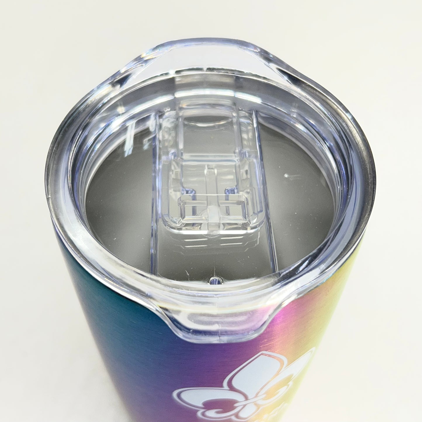 US PALY 20 Oz Stainless Steel Tumbler with Design, Neo Chrome C800-WM