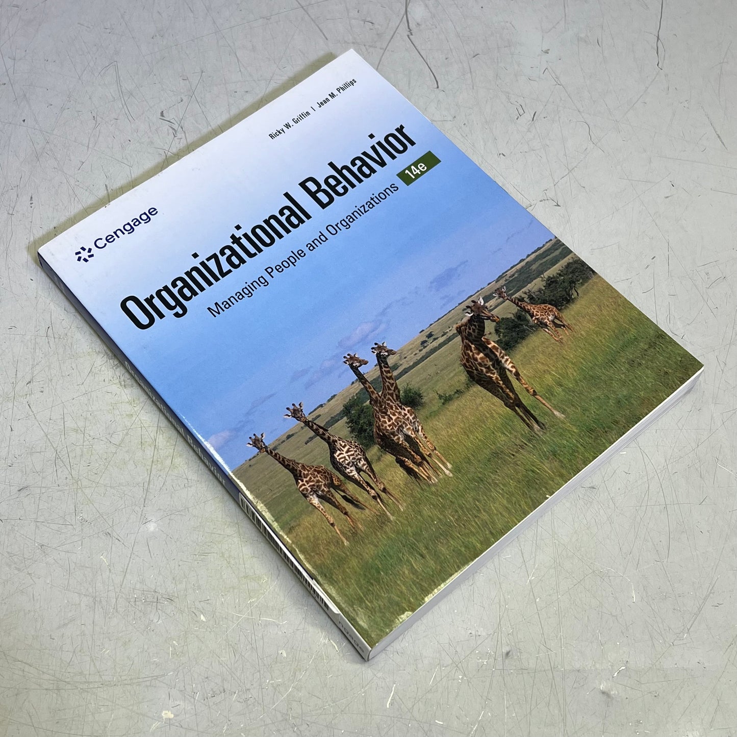 ORGANIZATIONAL BEHAVIOR Managing People & Organizations Paperback Book 14e