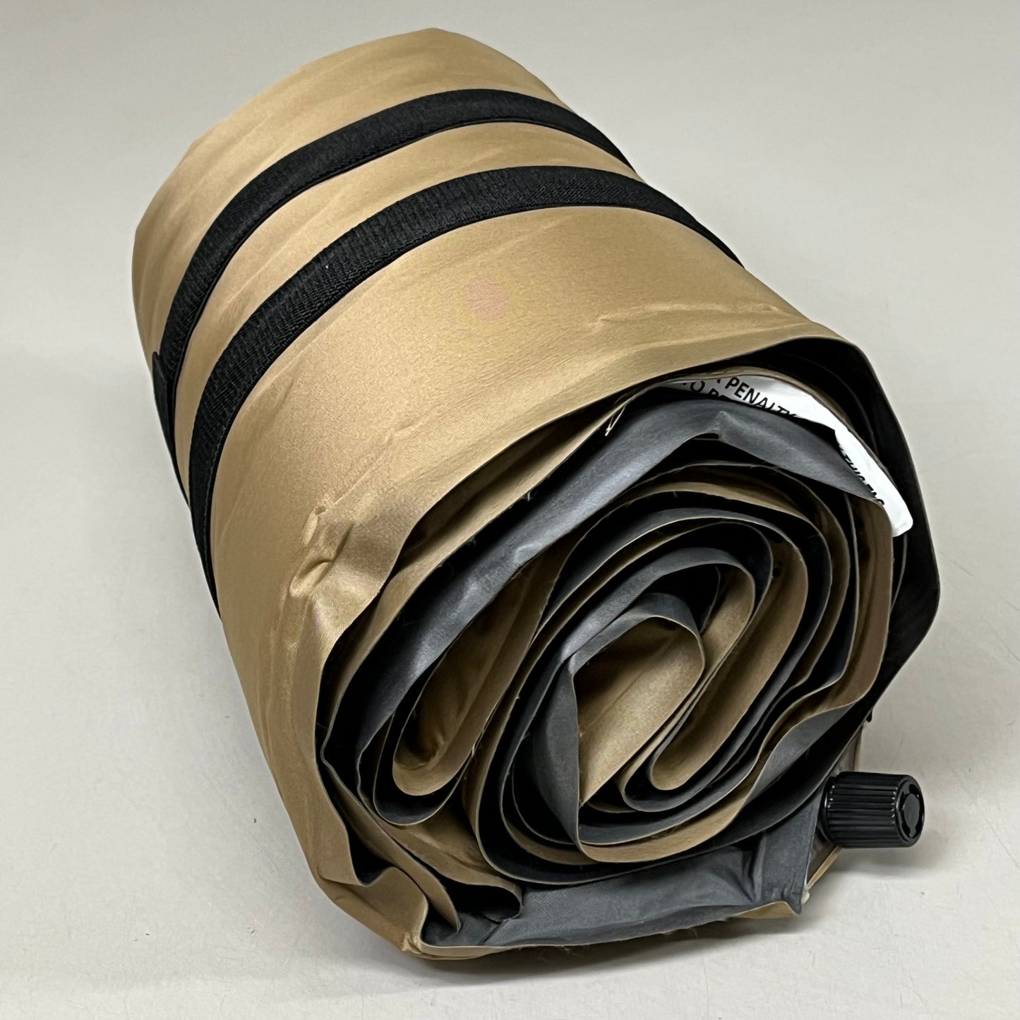 WORLD FAMOUS SPORTS Self Inflating 1" Air Pad w/ Stuff Sack 72"x20"x1" Tan 980