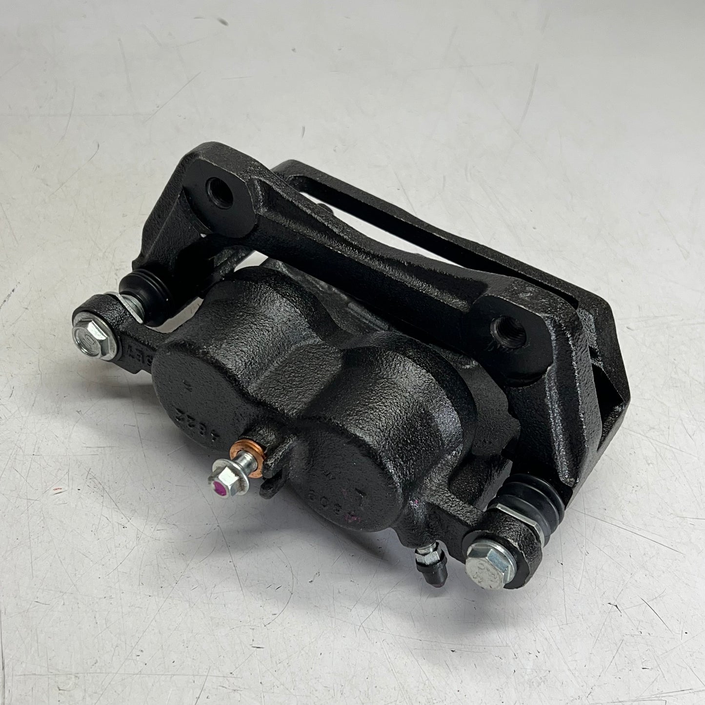 ADPATIVE ONE Brake Caliper Dual Piston Floating Remanufactured Black 2168XA