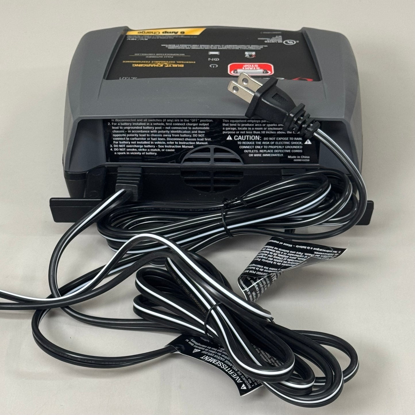 SCHUMACHER Battery Charger Maintainer Fully Automatic Basic Charging SC1321