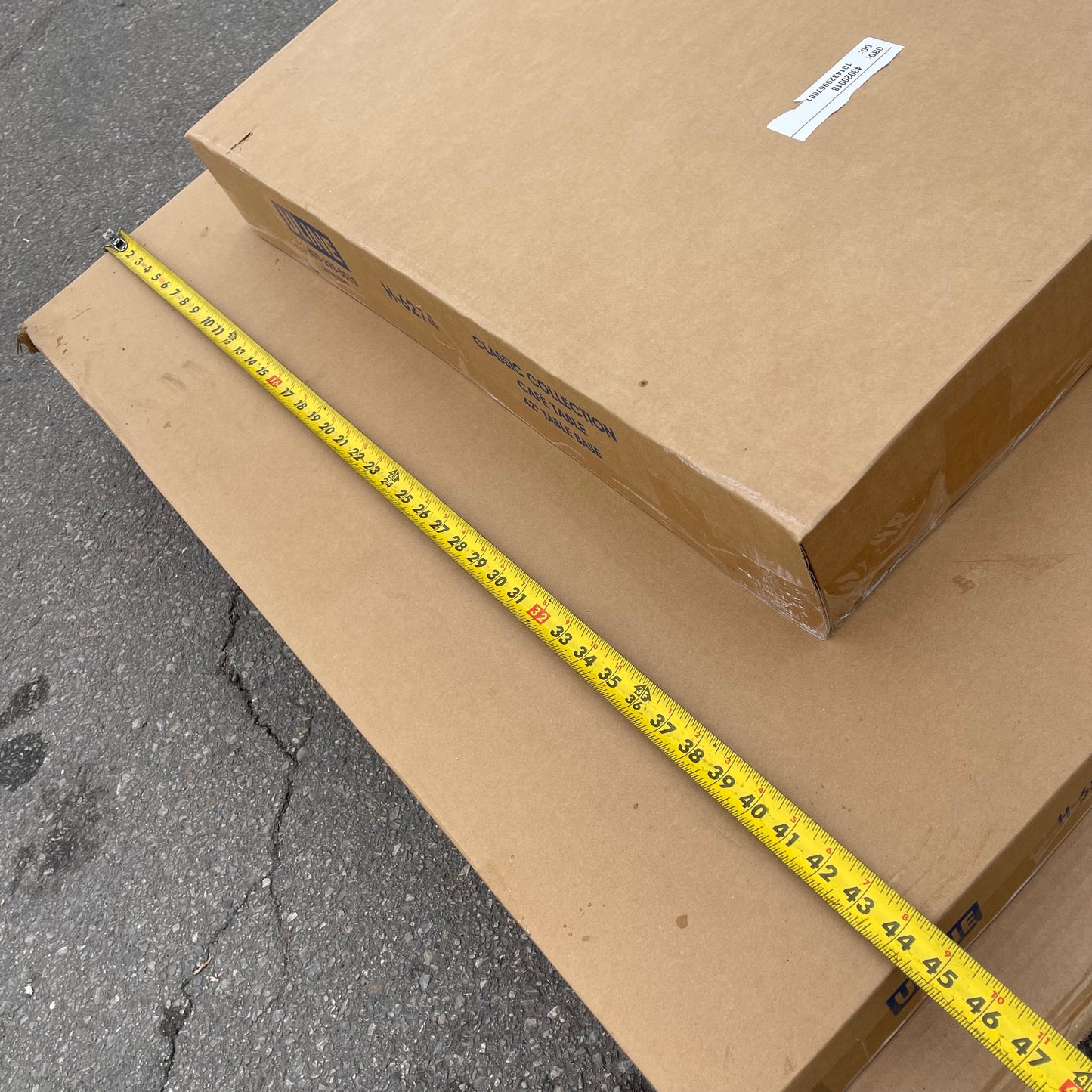 ULINE Café Table 42”x42” Mahogany H-6270MAH