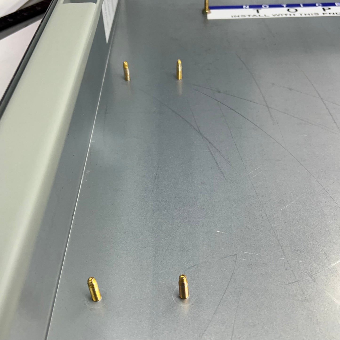 EATON Ez Box Unpainted Galvanized Steel Panel Board 20"Wx36"H X 5-3/4" EZB203|6R