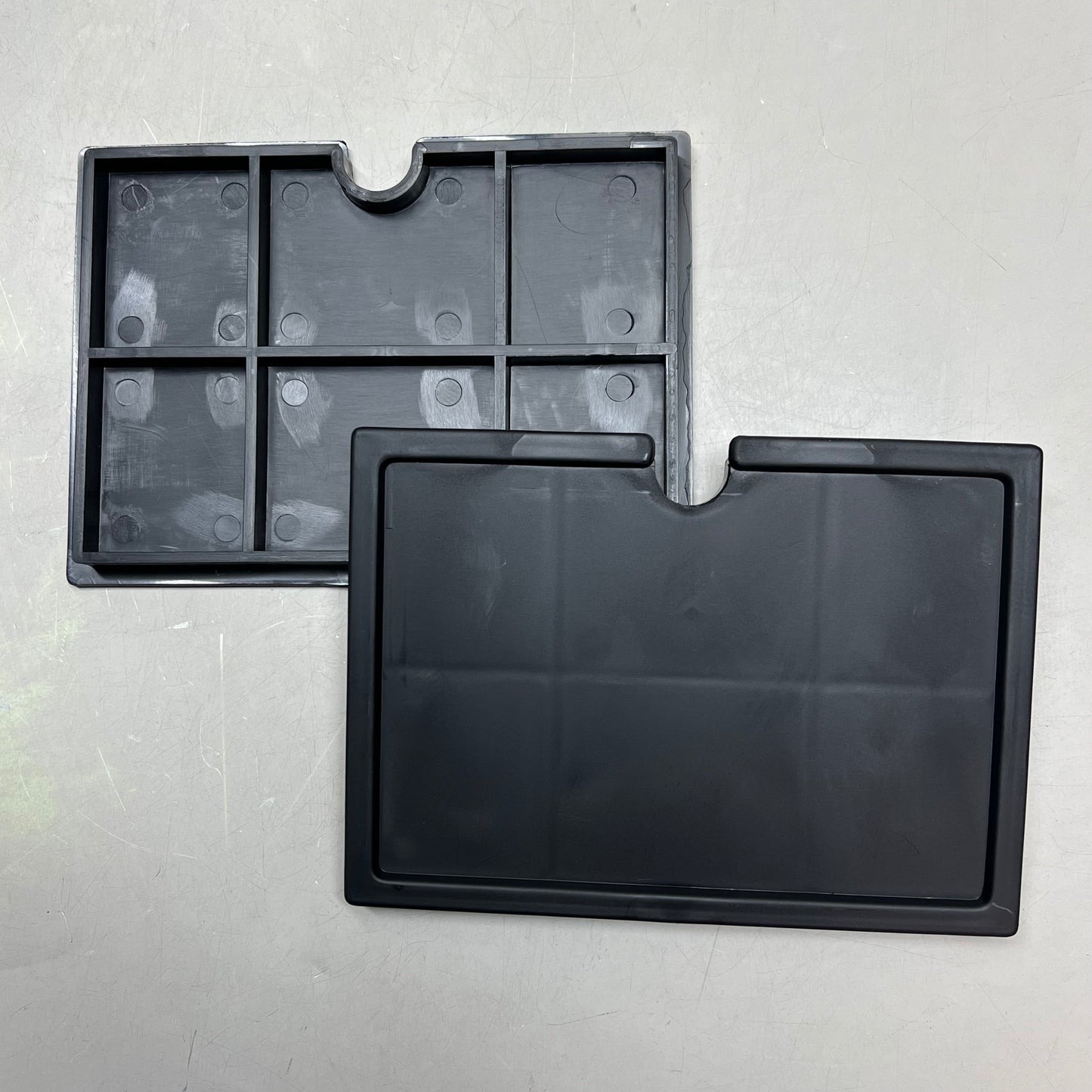 LITTLE GIANT Non-Toxic Disappearing Water Basin Parts Black DFB44PP 566560 AS-IS