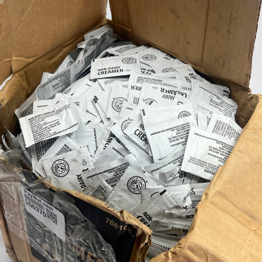 ZA@ MONARCH  (2000 PACK) Non-dairy Creamer Individually Packaged Packets (As-Is)