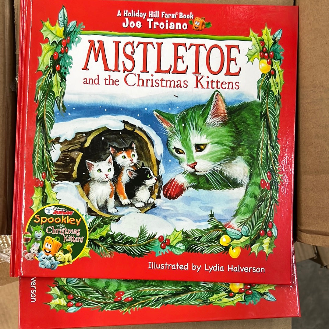 ZA@ THE LEGEND OF MISTLETOE & THE CHRISTMAS KITTENS (24 Copies) Hardcover Book C